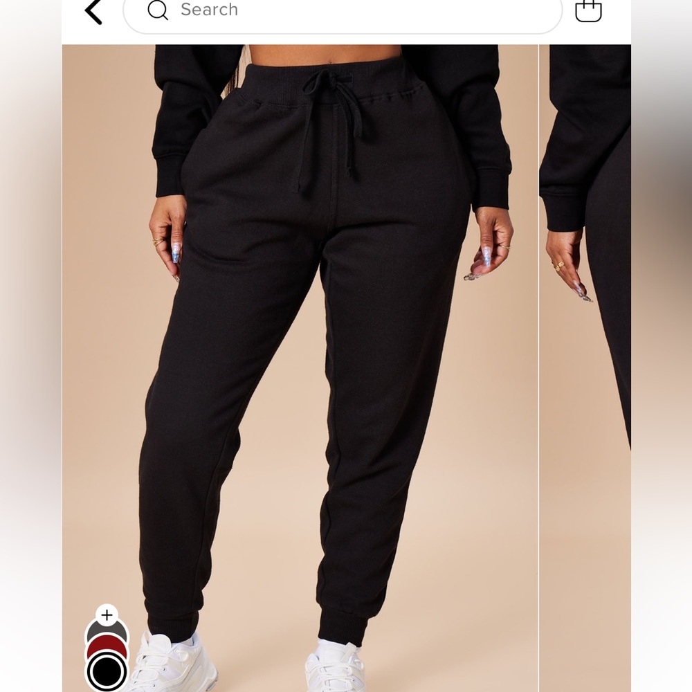Black Jogger Pants